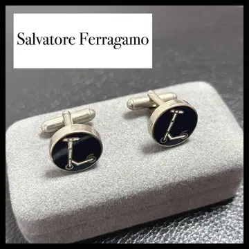 살바토레 페라가모 커프스 자전거 바이크 로고 이탈리아제 새상품급