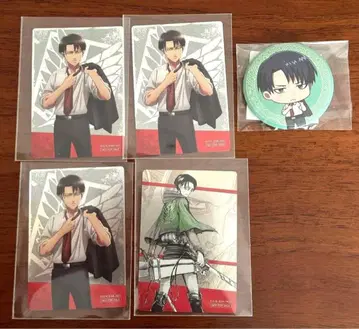 진격의 거인 x 스키야 리바이 굿즈 세트