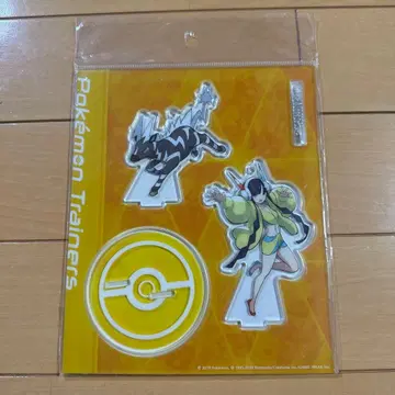 아크릴 스탠드 키링 포켓몬 트레이너 카미츠레&제브라이카