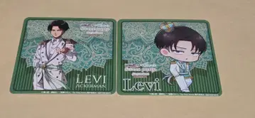 진격의 거인 리바이 에스크리 코스터 세트