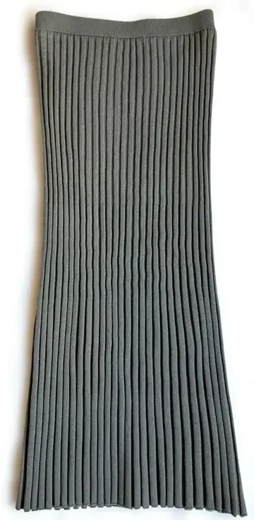 UNITED ARROWS 유나이티드 애로우즈 [ 리브 니트 롱 스커트 ]