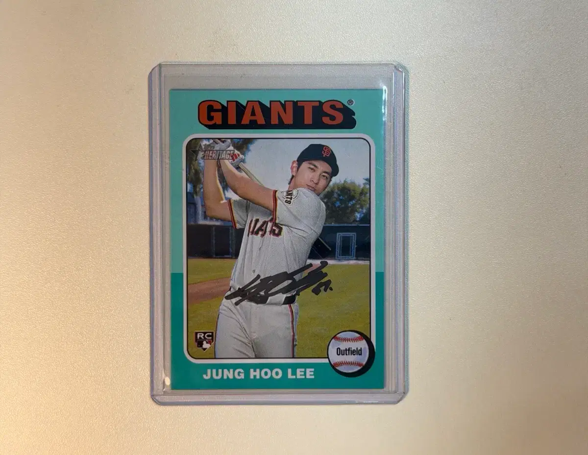 이정후 2024 Topps RC 야구카드