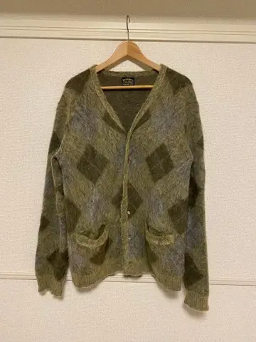 JELADO 다이아몬드 패턴 가디건