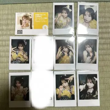 낱개 판매 가능 CUTIE STREET 후루사와 리사 폴라로이드 세트