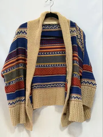 Ray Cassin 보헤미안 니트 가디건