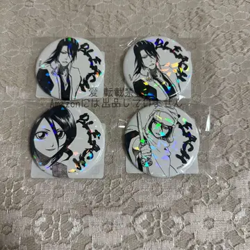 BLEACH 올스타 캔뱃지 올캔 쿠치키 뱌쿠야 루키아 4점