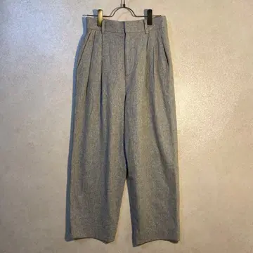 유나이티드 애로우즈 울 턱 팬츠 그레이 정가 2.5만