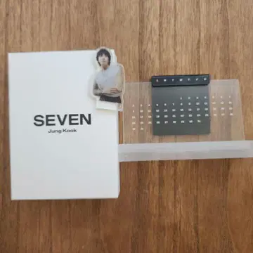 정국 SEVEN 아크릴 스탠드 달력