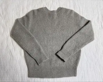 UNITED ARROWS 그레이 크루넥 스웨터 프리 사이즈