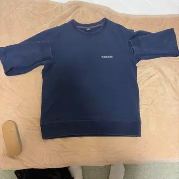 mont-bell 몽벨 네이비 맨투맨 M 사이즈