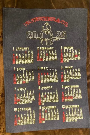 WAREHOUSE & CO. 2026년 달력