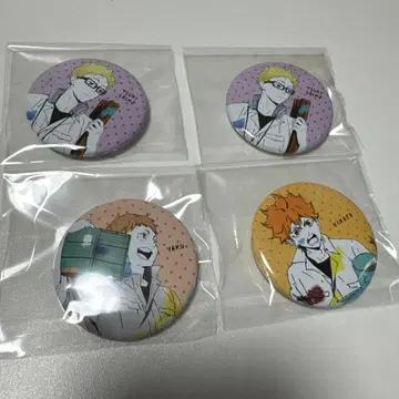 하이큐 페인트 캔뱃지 히나타 쇼요 츠키시마 케이 야쿠 모리스케