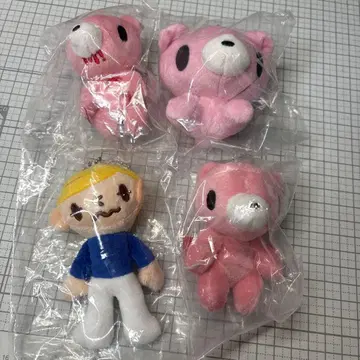 GLOOMY 그루미 봉제 인형 키링 4개 세트