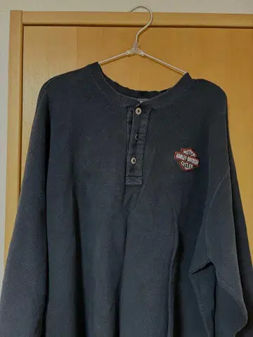 Harley-Davidson 헨리넥 긴팔 티셔츠