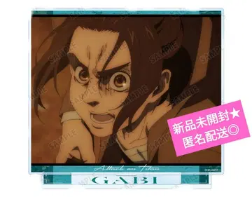 진격의 거인 가비 장면 사진 BIG 아크릴 스탠드