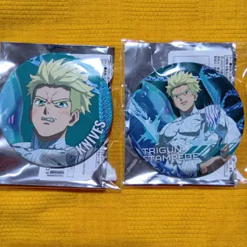 트라이건 캔뱃지 나이브스 2종 세트