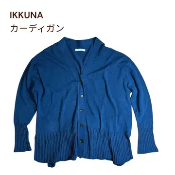 IKKUNA Suzuki Takayuki 코튼 가디건 V넥