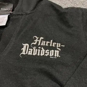 Harley-Davidson 블랙 후드티 XL
