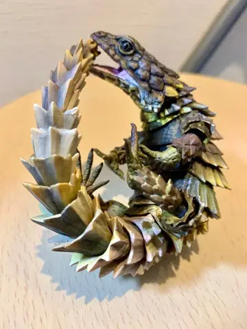 생물대도감 어드밴스 SELECTED EDITION 아르마딜로 도마뱀