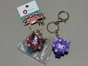 만박 산리오 미야쿠미야쿠 입체 마스코트 키링 쿠로미 2개 세트