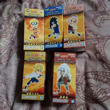 [프라이스 새상품급] NARUTO 나루토 월드 컬렉터블 피규어 5종 컴프