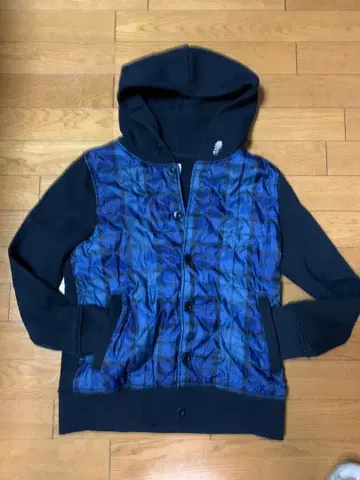 Design Tshirts Store graniph 퀼팅 후드티 체크