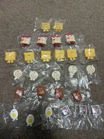 우리들 봉지라면 마스코트 피규어 가챠
