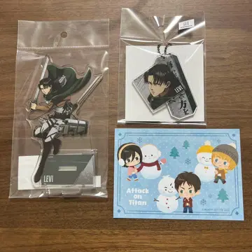 진격의 거인 리바이 Fighting ver. 아크릴 스탠드 세트