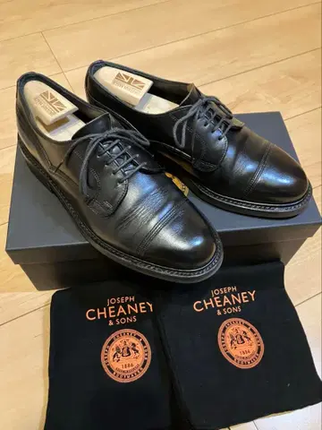 켄곤 H 조셉 치니 비즈니스 슈즈 블랙 JOSEPH CHEANEY