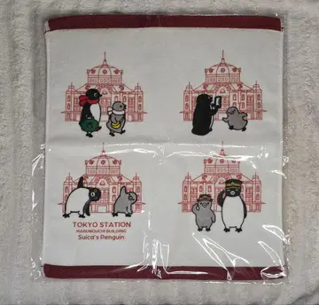 Suica 펭귄 빅 핸드 타월 도쿄역 마루노우치 역 건물 시리즈
