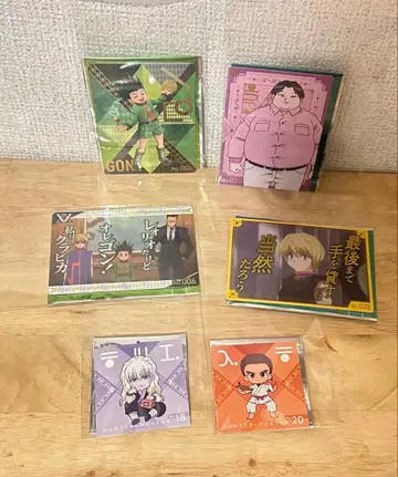 HUNTER x HUNTER 긴다코 콜라보 곤 홀로 카드 씰 세트