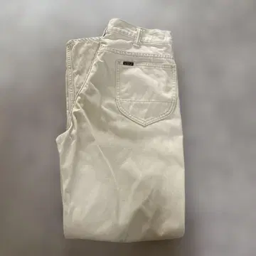 orSlow 아오슬로우 화이트 데님 스트레치 일본제 사이즈 2