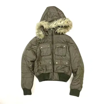 y2k 00s 헤이세이 갸루 그런지 퍼 짧은 기장 밀리터리 시크 스타일