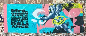 Mrs. GREEN APPLE 젠진미도와 라이언스~복송편~ 타월