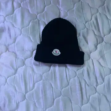 MONCLER 블랙 니트 모자
