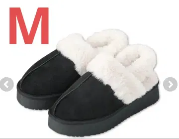 시마무라 choco 모리노 링크 기모 무스탕 사보 블랙 M 사이즈 새상품