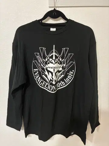 새상품 XL EVA STORE 에반게리온 30주년 롱 T셔츠