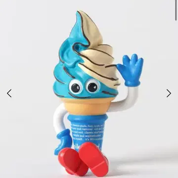 niko and FLAVORS 콜라보 앉은 오브제 소프트 아이스크림