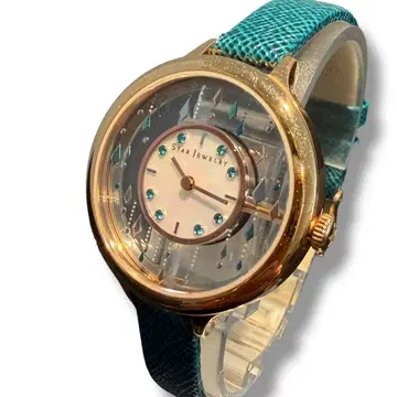 새상품급 STAR JEWELRY 손목시계 SUMMER RAIN 그린