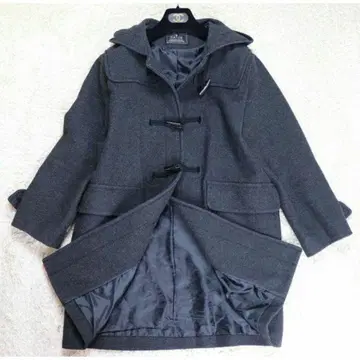 [ 새상품급 ] DAVID 데이비드 헤링본 더플 코트 캐시미어 혼방