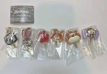 주토피아 아이스캔디 참 컴플리트 전 6종 가챠