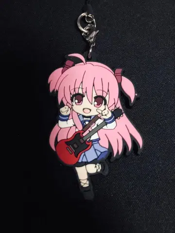 Angel Beats! 요시오카 유이 유이냥 러버 키링