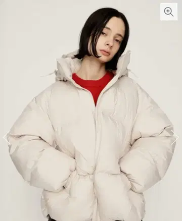 SLY 2WAY PUFFER 블루종 아이보리