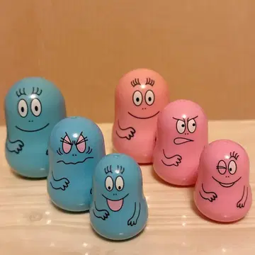 바바파파 카파캐릭터! 캡슐판 마트료시카 바바키라리