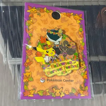 포켓몬 Halloween Harvest Festival 로고 핀즈