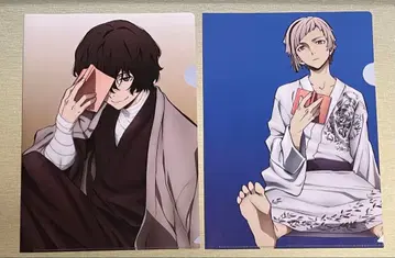 문호 스트레이독스 클리어 파일 6종 세트