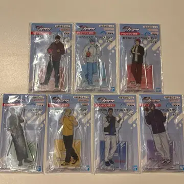 쿠로코의 농구 ROUND1 한정판 아크릴 스탠드 7종 컴프 세트