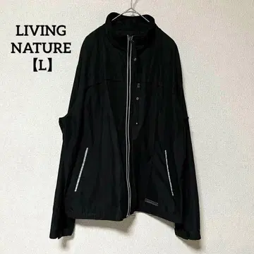 LIVING NATURE [ L ] 윈드브레이커 나일론 심플