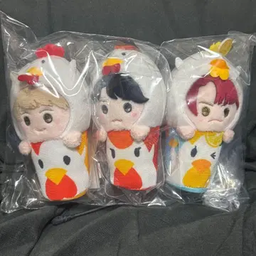 Mrs. GREEN APPLE 카라아게쿤 봉제 인형 키체인 3종