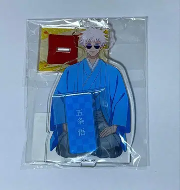 주술회전 x KITTE 콜라보 아크릴 스탠드 고죠 사토루